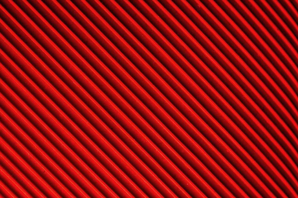 a parade of red&nbsp;flags